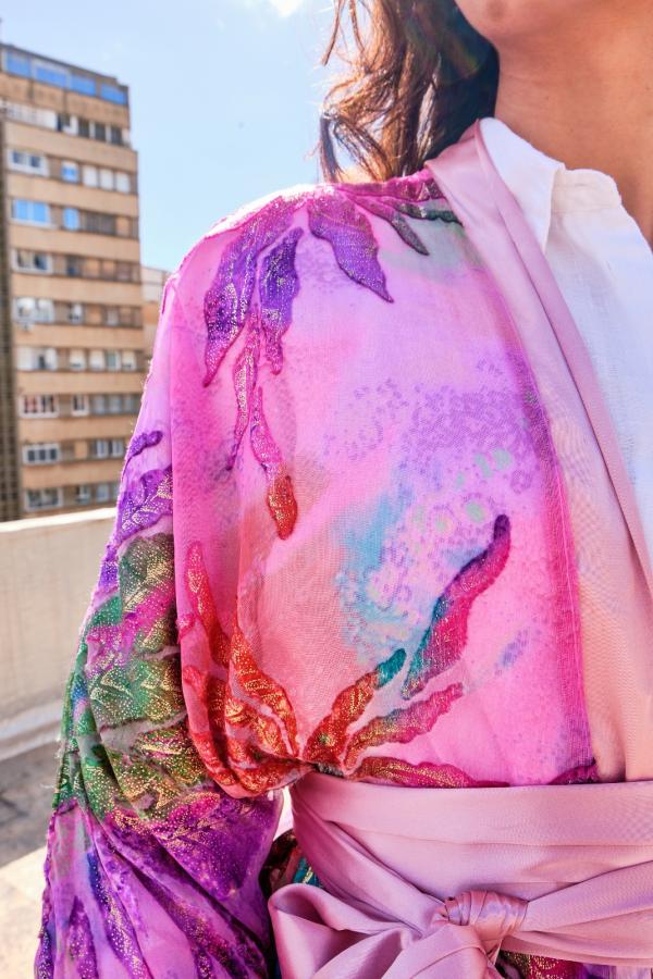 Kimono Zyrie Rose pastel 