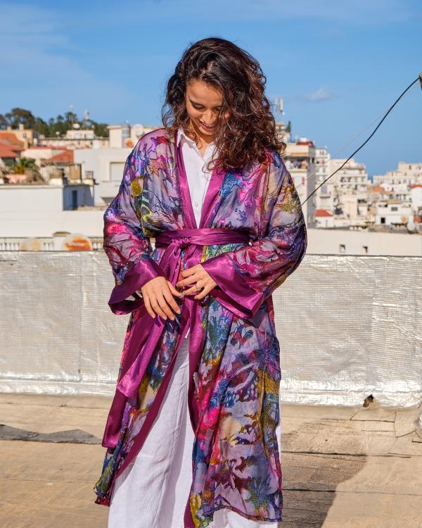 Kimono Zyrie Violette 