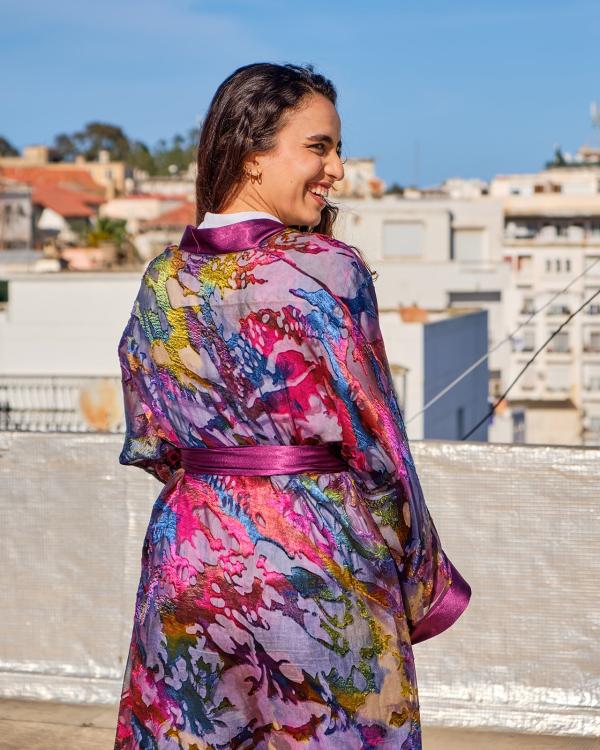Kimono Zyrie Violette 