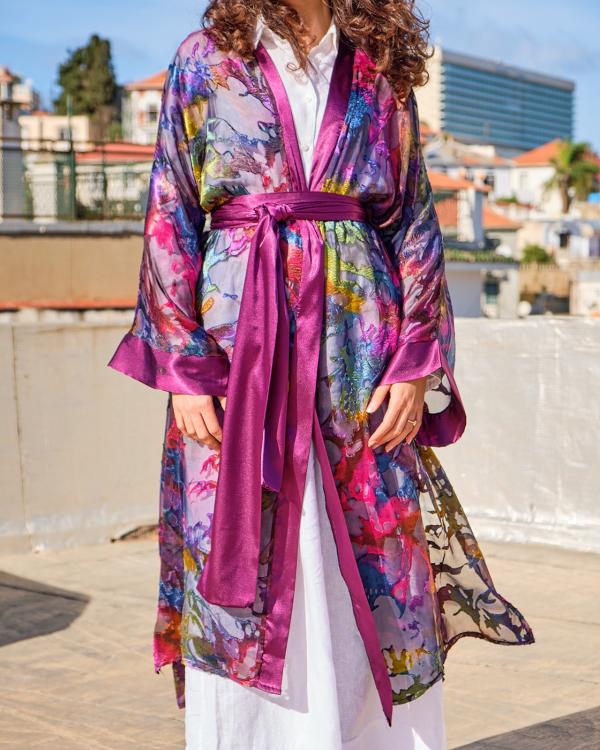 Kimono Zyrie Violette 
