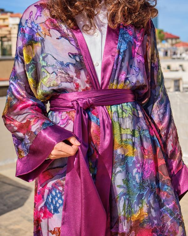 Kimono Zyrie Violette 