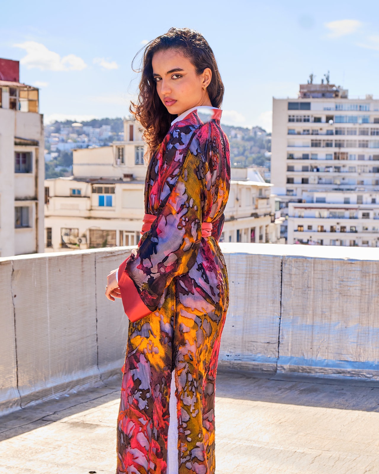 Kimono Zyrie Brique