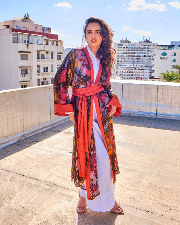 Kimono Zyrie Brique
