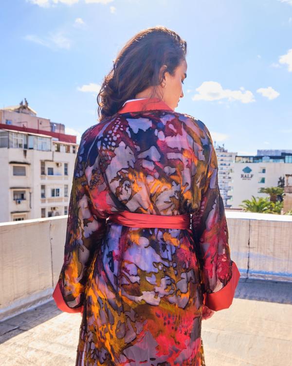 Kimono Zyrie Brique