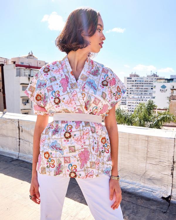 Tunique Nedjma BLANC