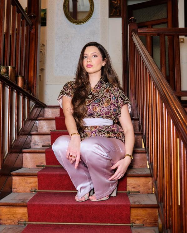 Tunique Nedjma POURPRE