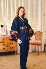 Veste Kimono ZAPHIRA Burgundy 