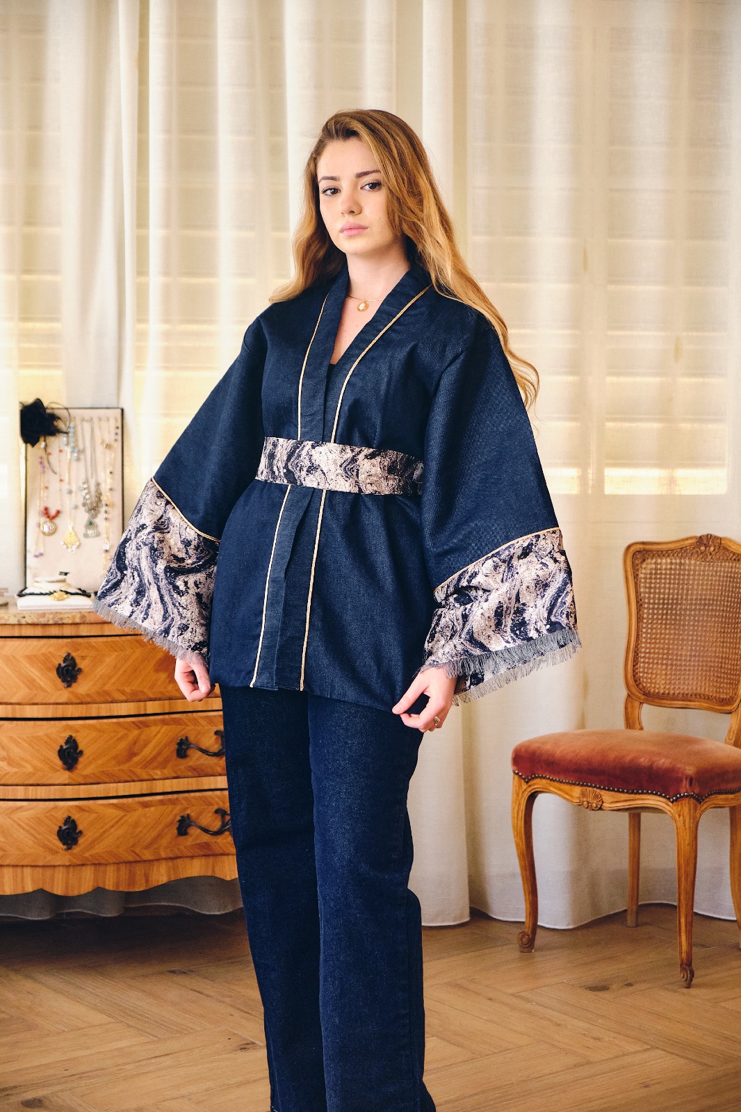 Veste Kimono ZAPHIRA