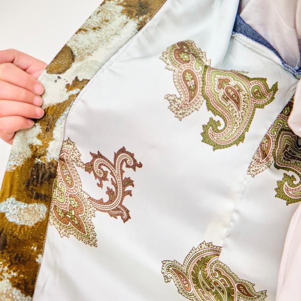 Veste Jean et brocard rose  (dupliqué)