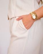 Ensemble en Lin Naturelle Beige 