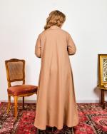 Ensemble en Lin Naturelle camel 