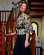 Veste Zeyna Black et Gold