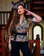 Veste Zeyna Black et Gold