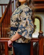 Veste Zeyna Black et Gold
