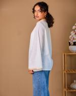 Tunique Leyla Lin naturel  manches longues