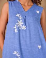 Robe romantique brodée 