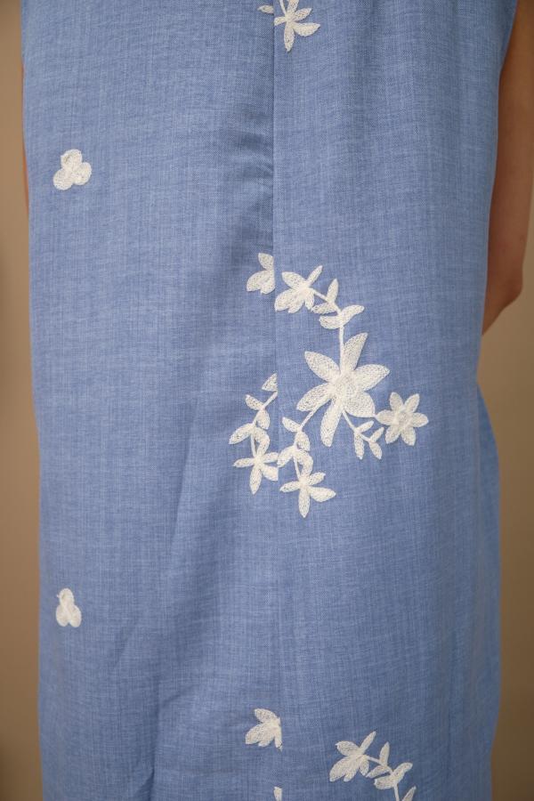 Robe romantique brodée 