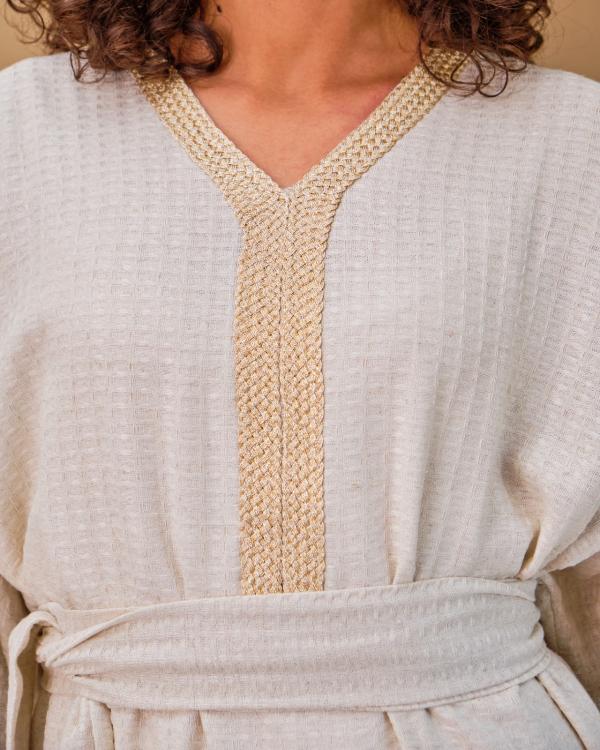 Robe Warda en lin tissé 