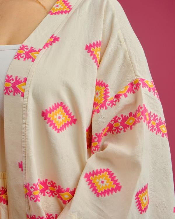Ensemble kimono et short 