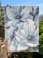 Fleurs Bleu 