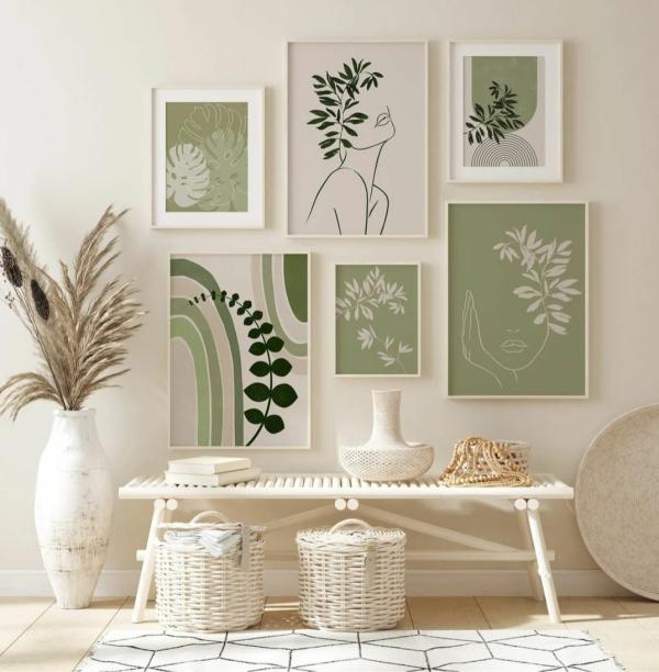 Minimaliste vert 