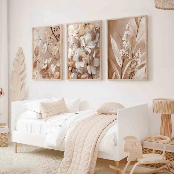Flower Beige aesthetic