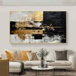 Abstrait Noir Gold 