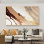 Abstrait Gold grenat 