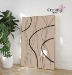 Abstrait beige taupe
