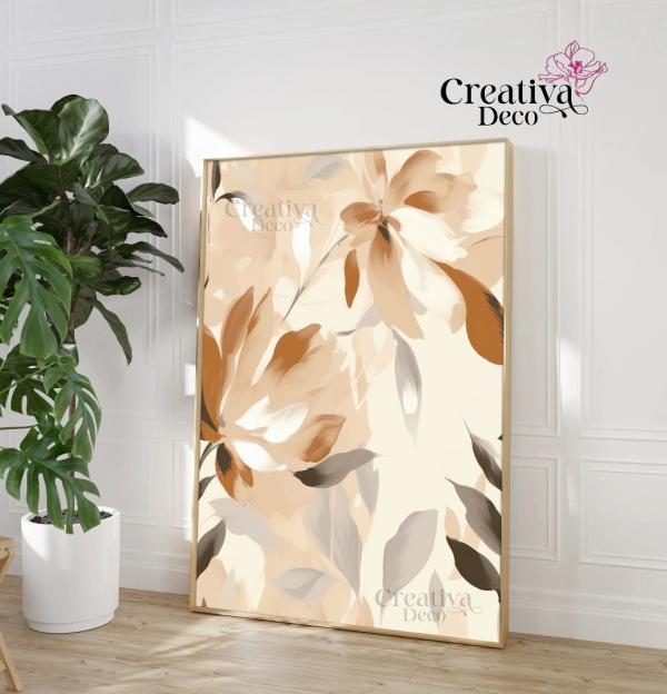 Florale Beige 