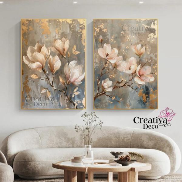 Fleurs saumon gold 