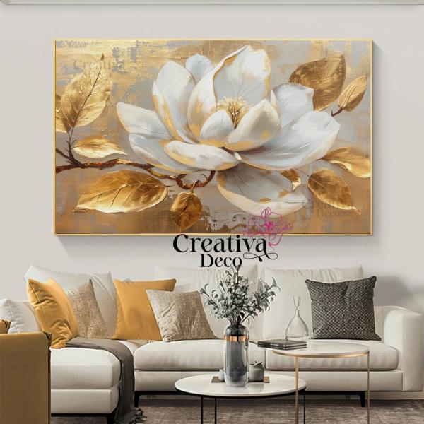 Fleur de Magnolia Doré 