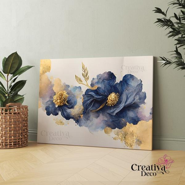 Fleur Bleu nuit 