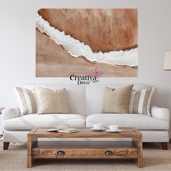 Plage abstrait marron beige 