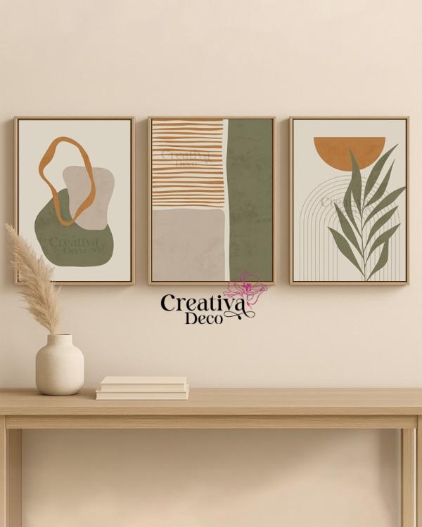 Minimaliste vert sauge et terracotta