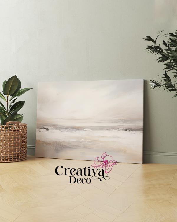 Horizon beige abstrait 