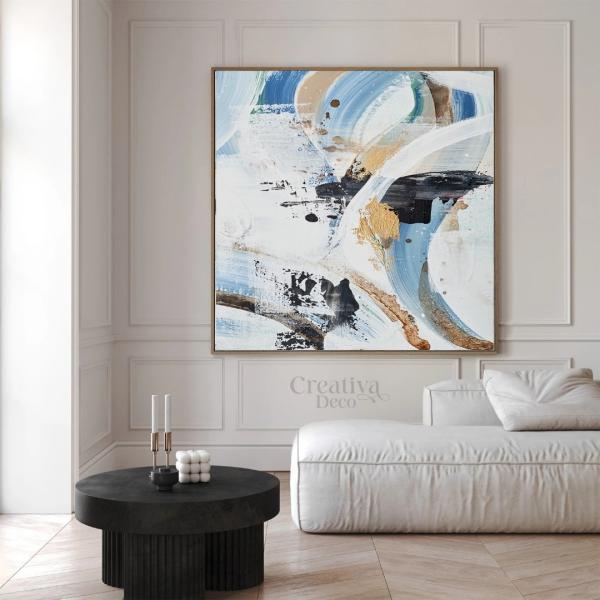Blue Abstract Painting 