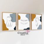 Dentiste Bleu Moutarde 