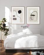 Abstrait Neutre Line Noir 