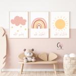Rainbow islamique Rose 
