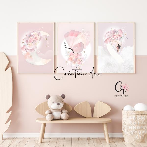 Cygne rose 