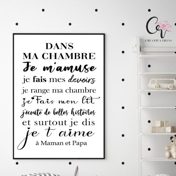 Les régles de la chambre 