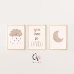 Nursery Boho beige 